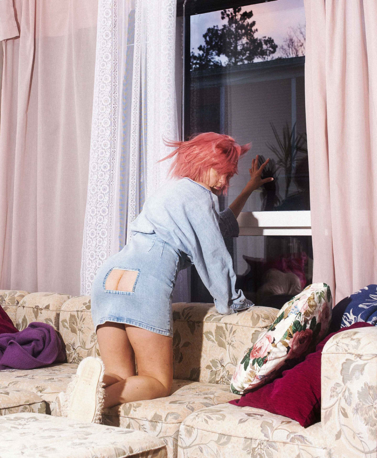 Art by Eva-Liisa Orupõld titled Exploring Girlhood for Trickster Magazine