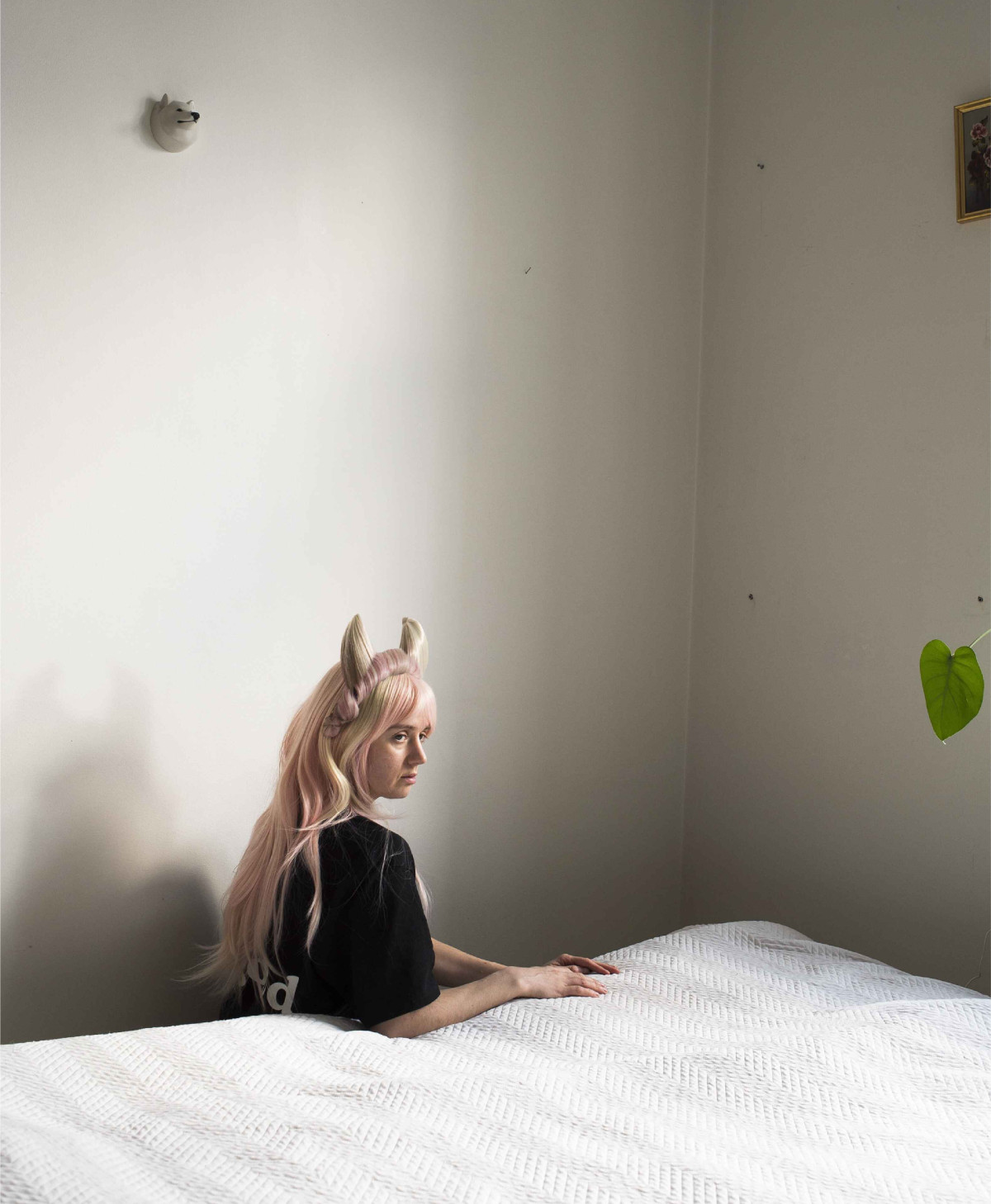 Art by Eva-Liisa Orupõld titled Exploring Girlhood for Trickster Magazine