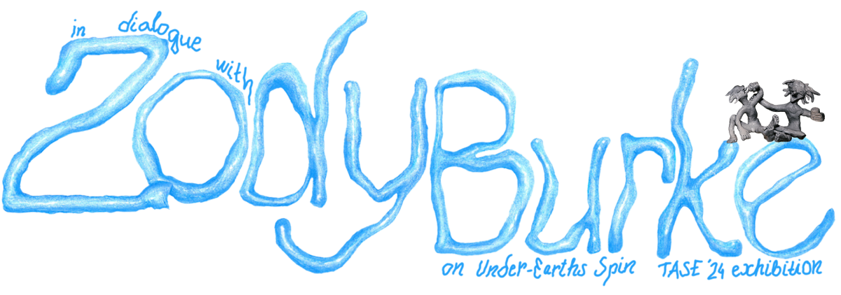 Cover of Zody Burke: In dialogue with American multimedia artist article by Trickster Magazine