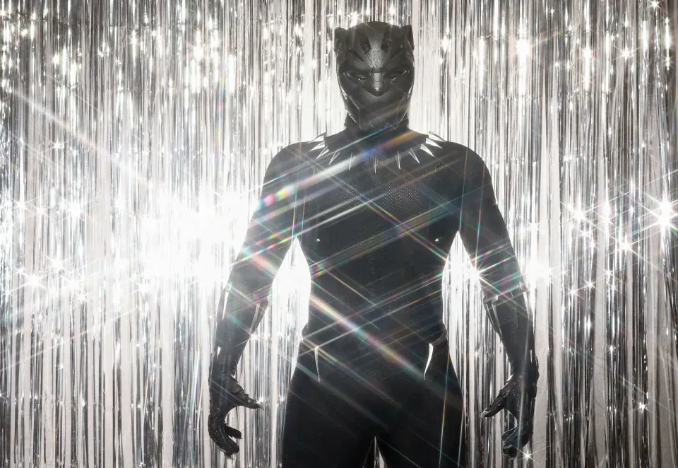 Black Panther at Comic Con Trickster Magazine