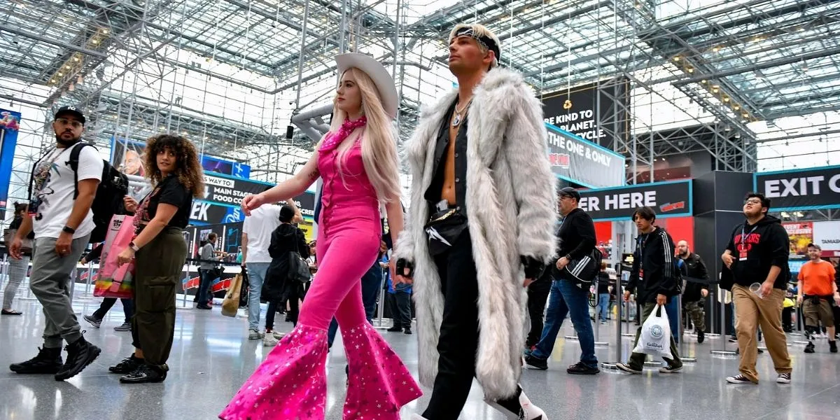 Manhattan Comic Con Barbie invasion Trickster Magazine