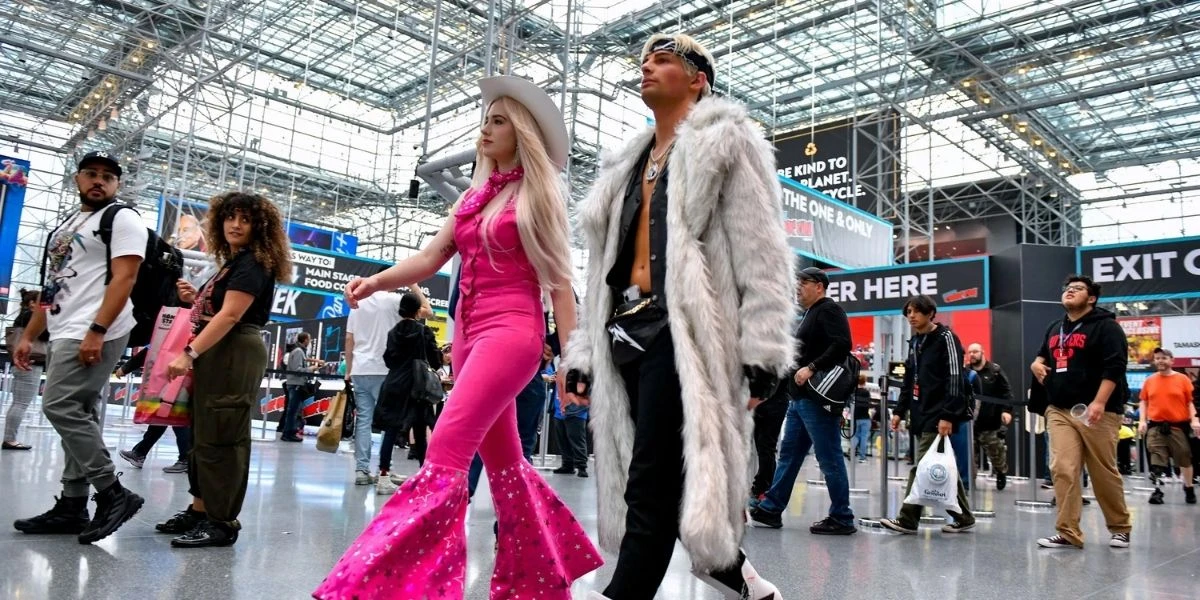 Manhattan Comic Con Barbie invasion Trickster Magazine