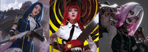 Alternative Version of Escapism Cosplayers by Elina Kuhta for Trickster Magazine