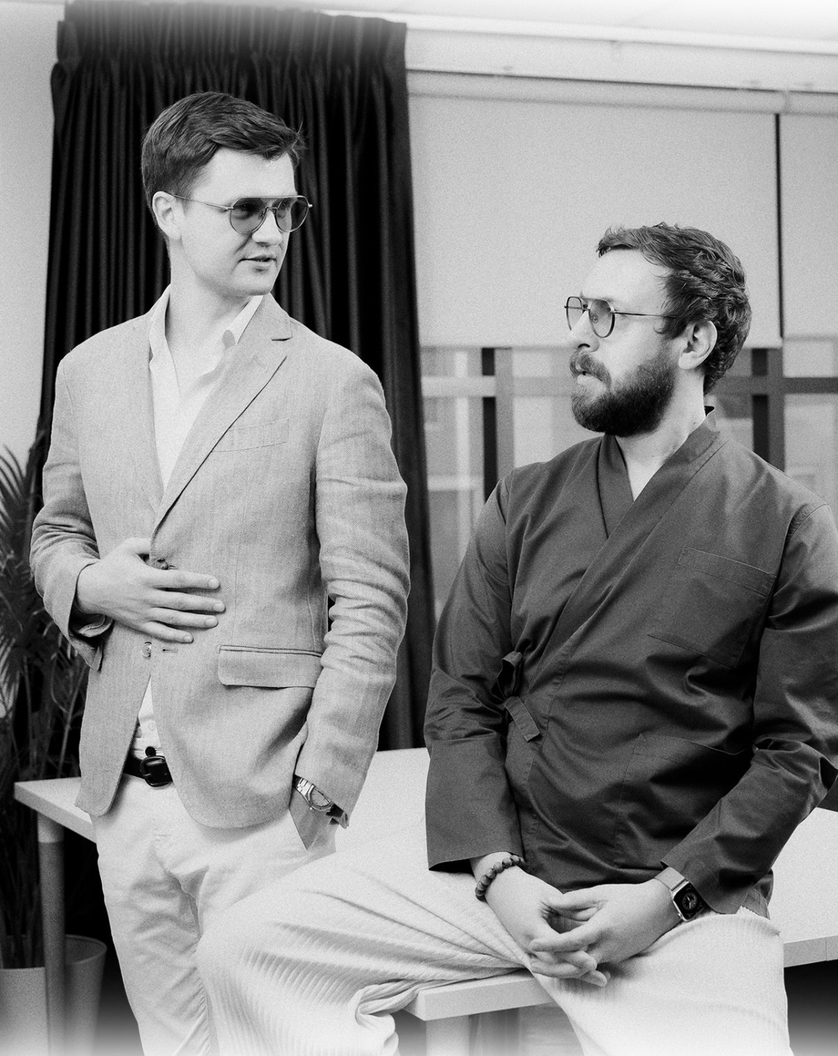 Portrait of Jens and Hannes of Shumi for Trickster Magazine